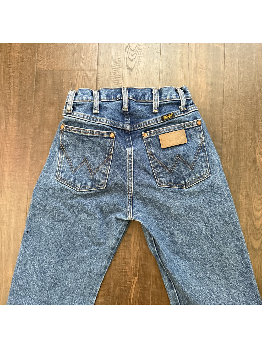 Vintage Western Wrangler Jeans Womens 24x34 Rodeo Cowgirl Hippie